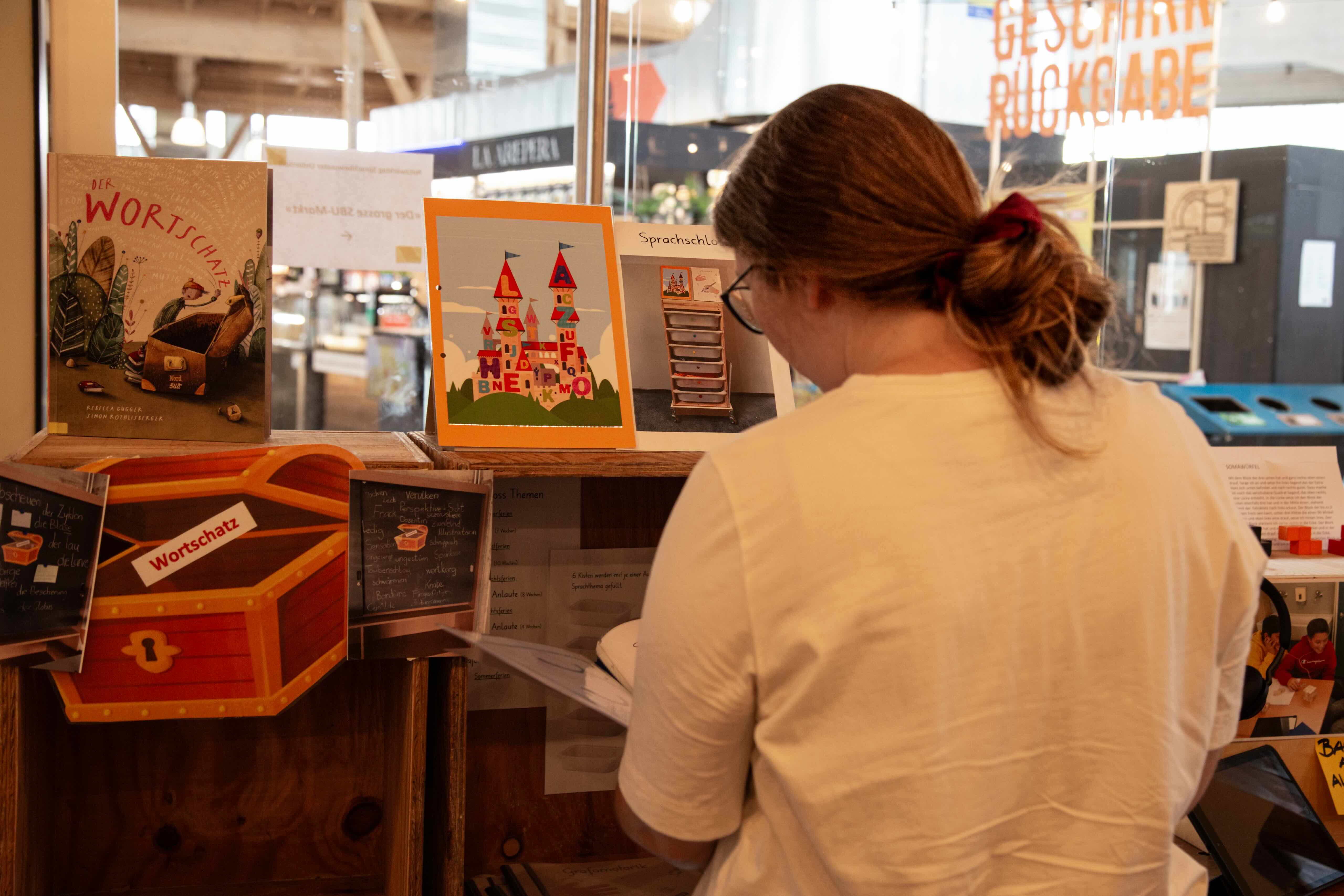 Es gab viel Material zu entdecken