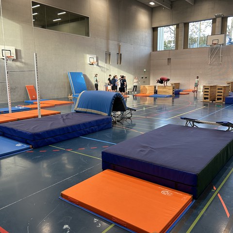 Parkour. Vergrösserte Ansicht