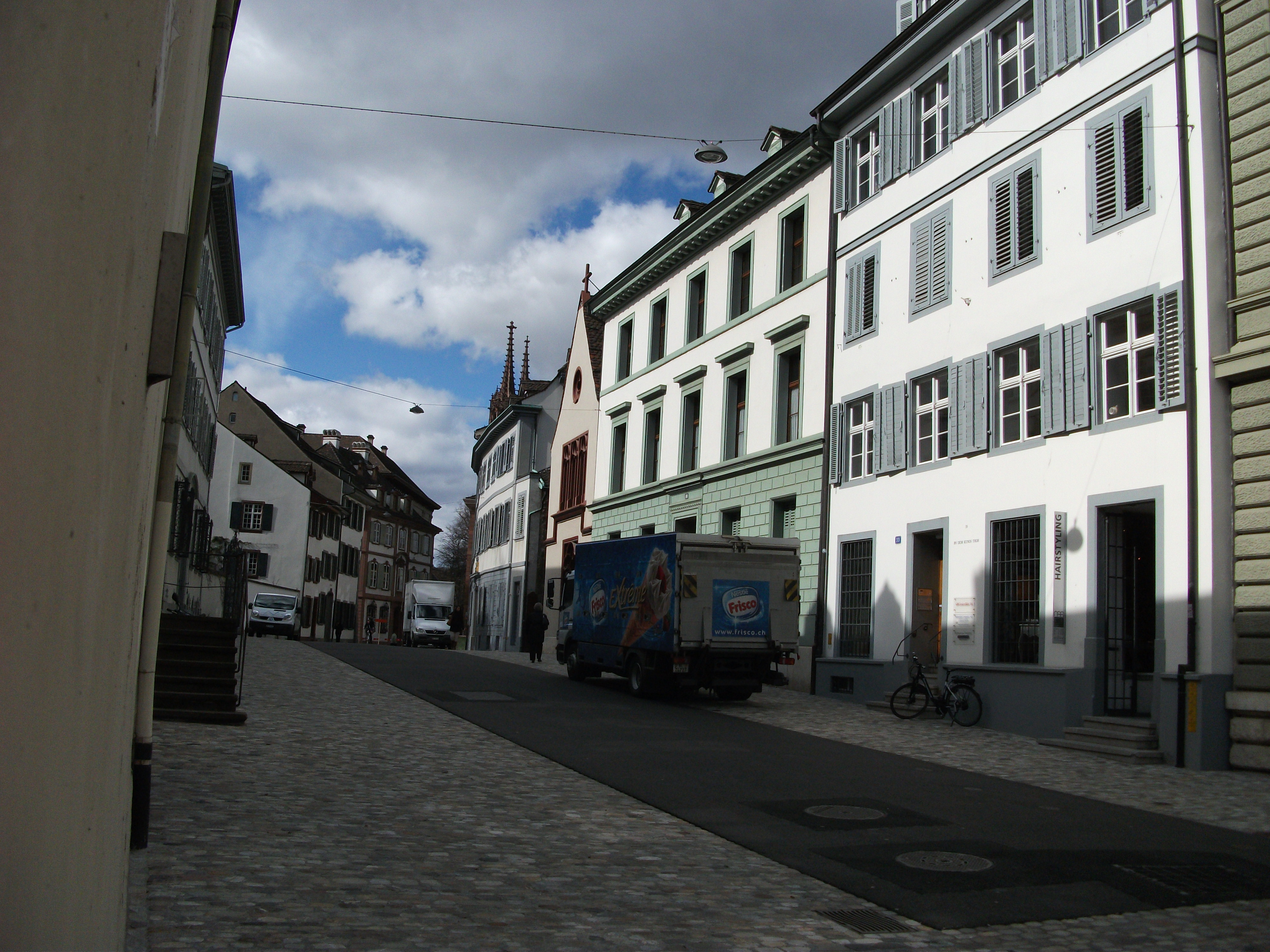 Entlang der ehemaligen Stadtmauer - Rittergasse - Foto von Franz König