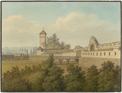 Eisenbahntor St. Johann Schn. 196 Staatsarchiv Basel-Stadt