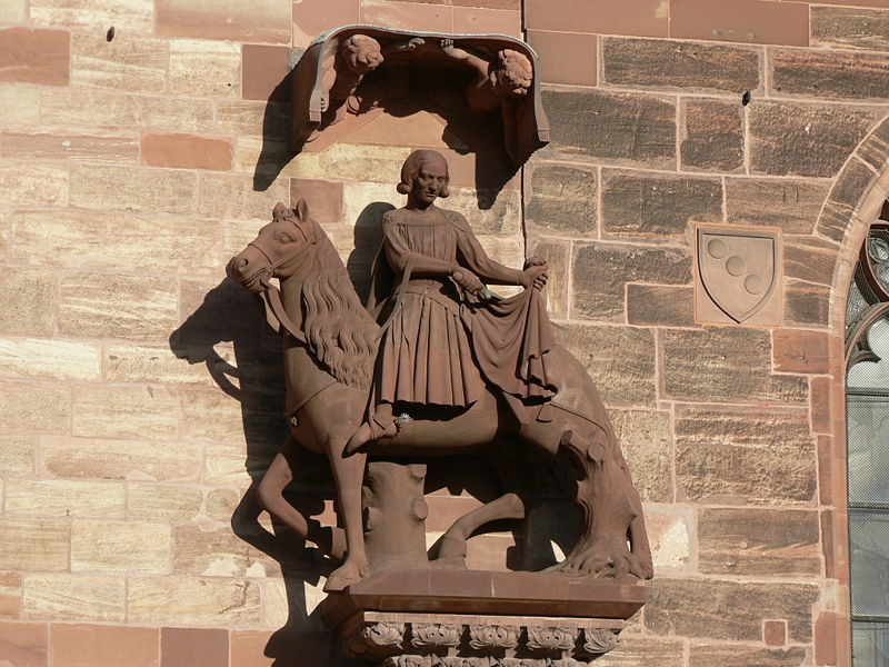 Münster Martinsfigur Martinsturm - Foto von Franz König