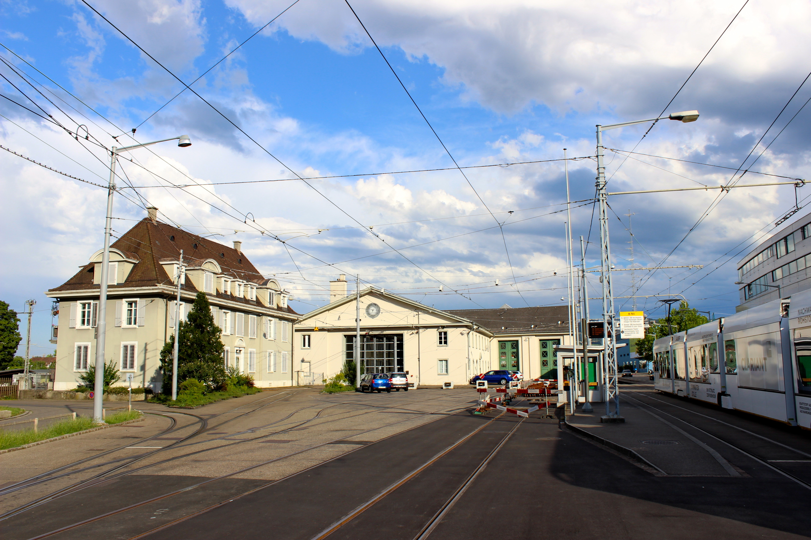 St. Alban - Depot Dreispitz Foto von Franz König