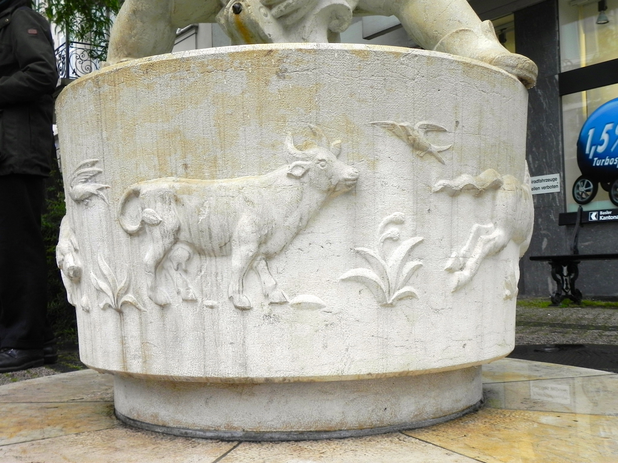 Gundeldingen - Hans im Glück-Brunnen 2 bei der Predigerkirche Foto von Franz König