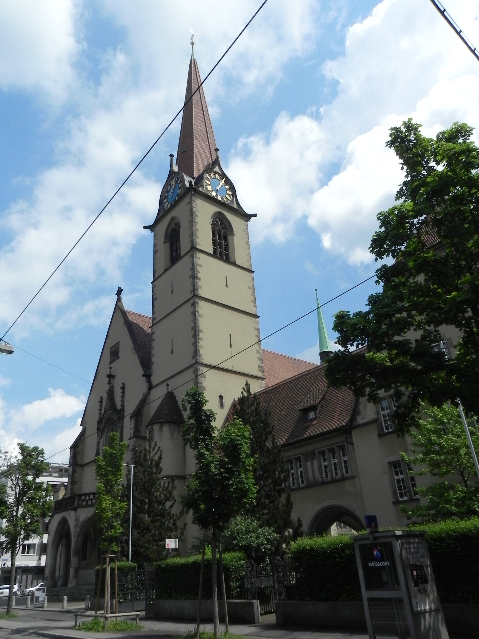 Gundeldingen - Heiliggeist-Kirche Foto von Franz König