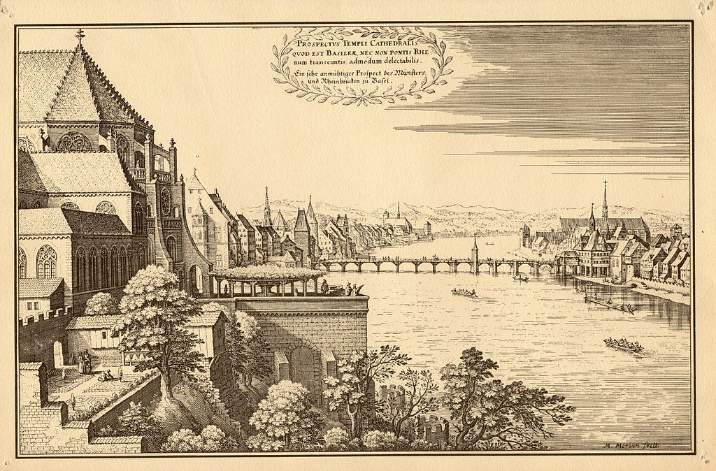 Basel Merian 1648 von Wikimedia Commons